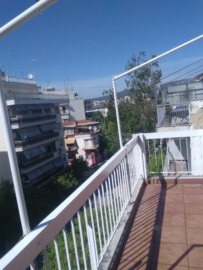 Cozy Penthouse Next To Metro Station Apartment Thessaloniki Exterior photo